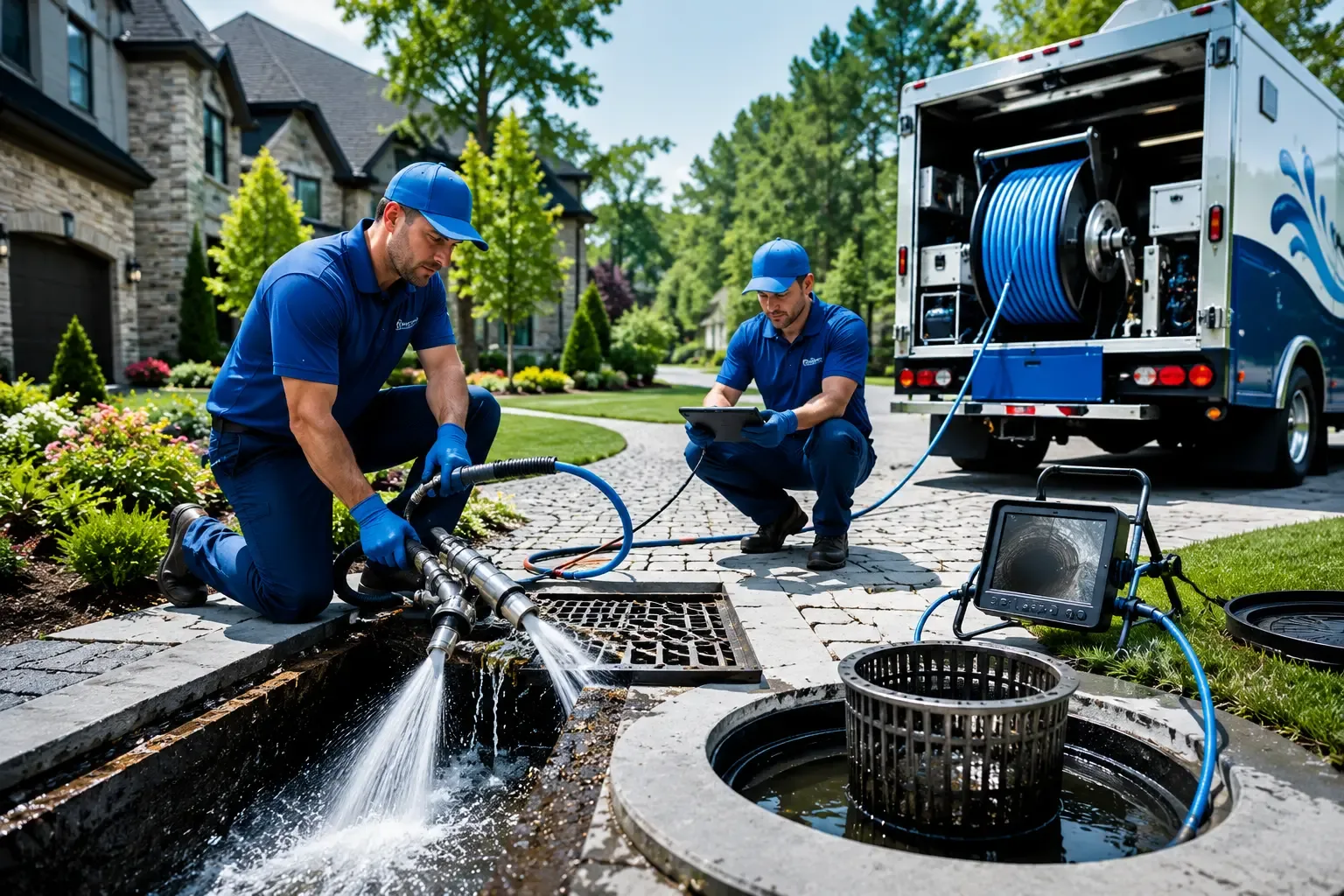 Local outdoor drain cleaning professionals in Gilbertsville, PA