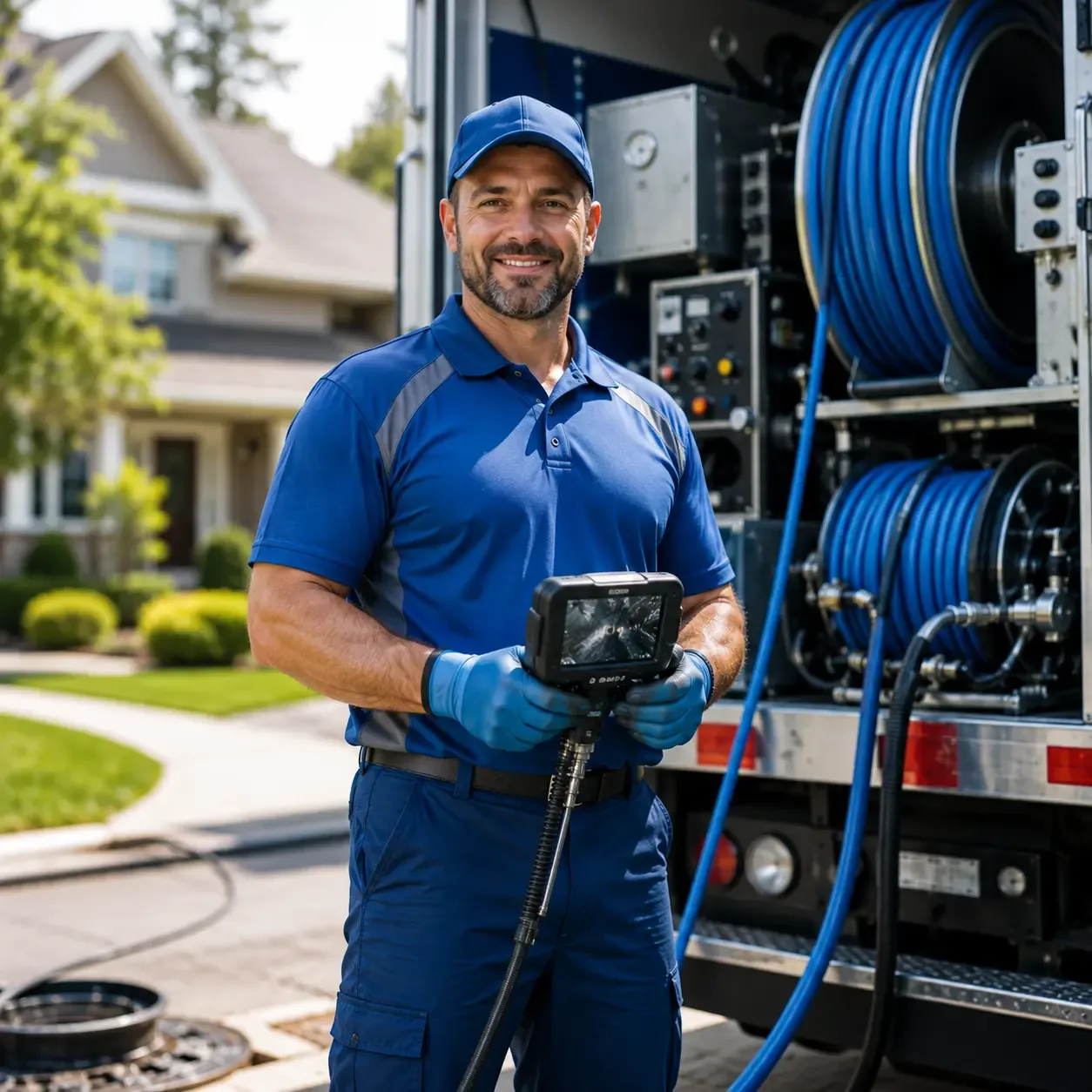 Local outdoor drain cleaning specialists in Gilbertsville, PA